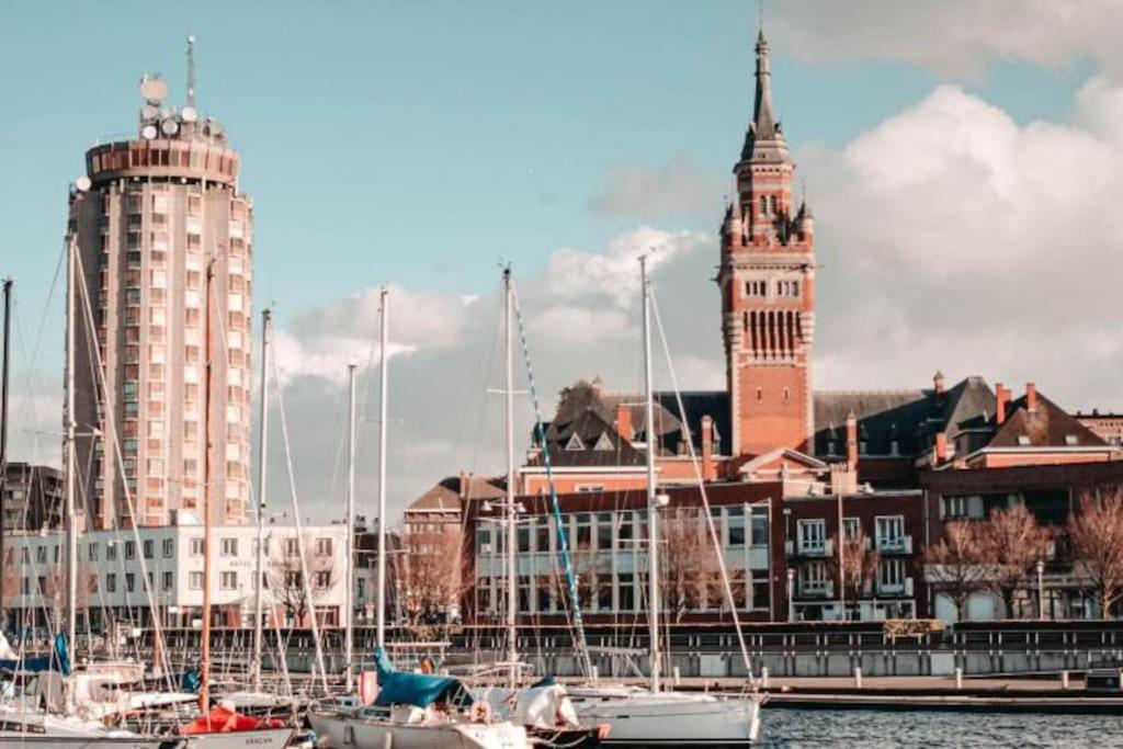 Maison De Ville Restylee Avec Jardin, Proche Gare Dunkirk Exterior foto