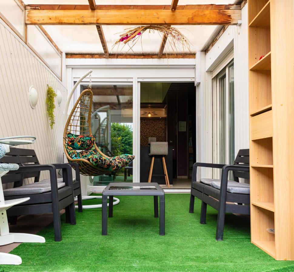 Maison De Ville Restylee Avec Jardin, Proche Gare Dunkirk Exterior foto